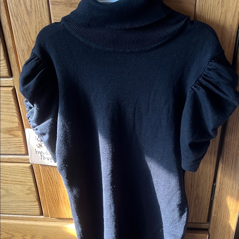 Chic Black Turtleneck Sweater